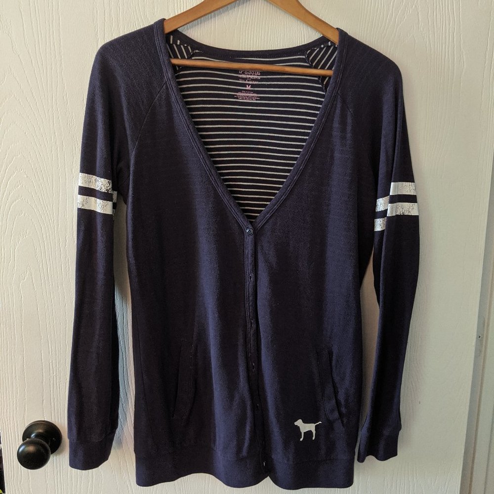 PINK University of Michigan cardigan